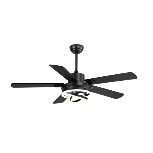 Enigma 52 inches Mordern Chandelier Fan With Adjustable LED Ring Light